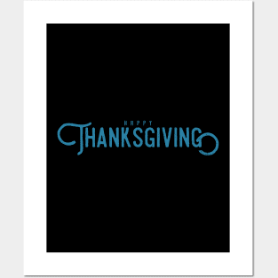 Happy Thanksgiving Posters and Art